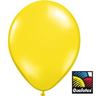 11-inch Qualatex Balloons, Citrine Yellow Jewel