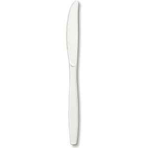 Premierware Plastic Knives, White