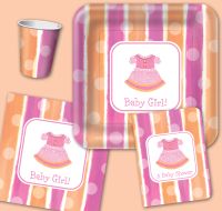 Baby Shower Square Paper Plates