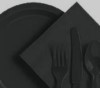 Black Tableware