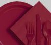 Burgandy Tableware