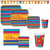 Birthday Stripes