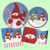 Candy Cane Snowman