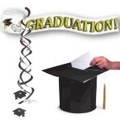 Grad Decorations, Card Boxes, Confetti and More.