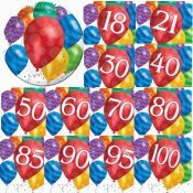 Milestones ( 30, 40, 50,  ...)