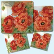 Porcelain Poppies