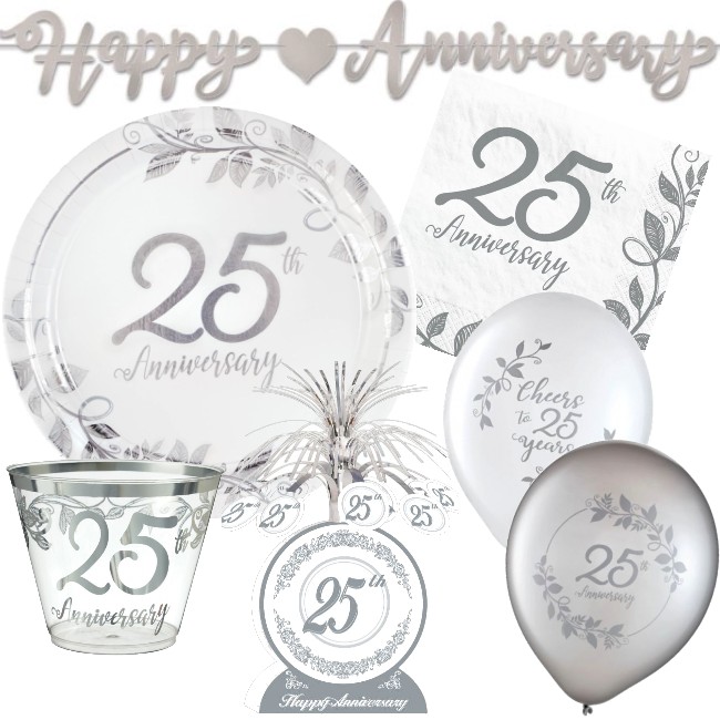 Sparkle and Shine Silver 25th Anniversary