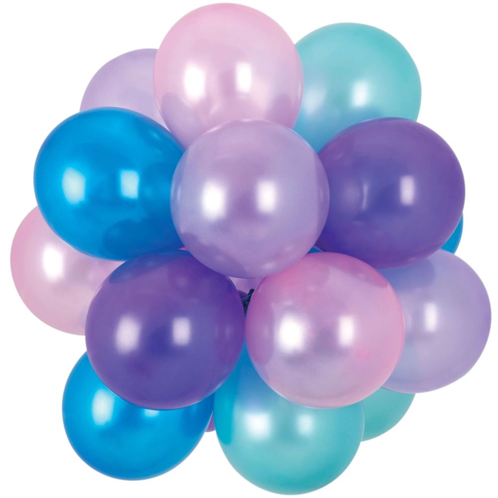 Cosmic Pearl AirFilled Latex Balloon Chandelier Party at Lewis