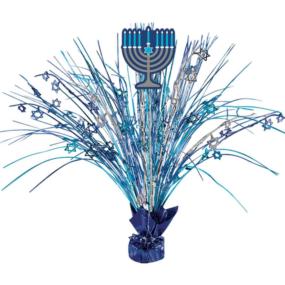 Hanukkah Spray Centerpiece Party at Lewis Elegant Party Supplies