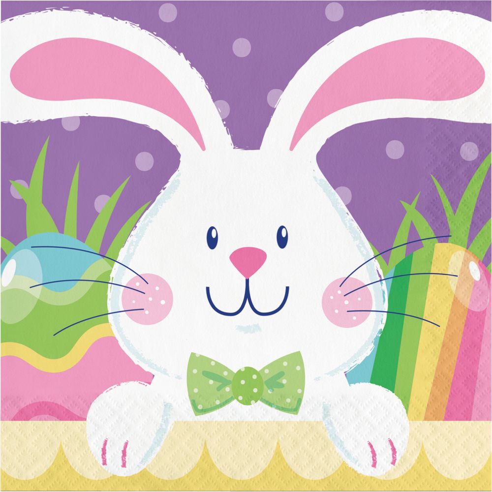 Hoppy Easter Lunch Napkins Party at Lewis Elegant Party Supplies