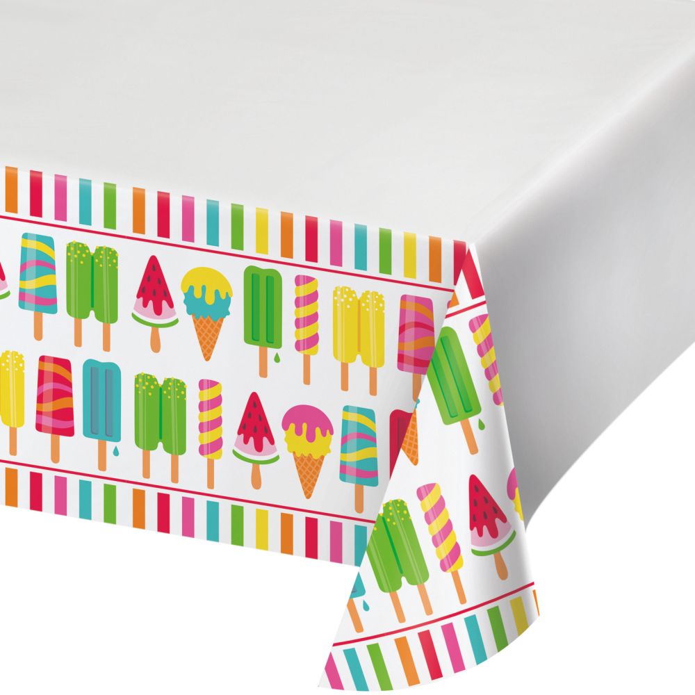 Sweet Summer Paper Tablecloth Party at Lewis Elegant Party Supplies