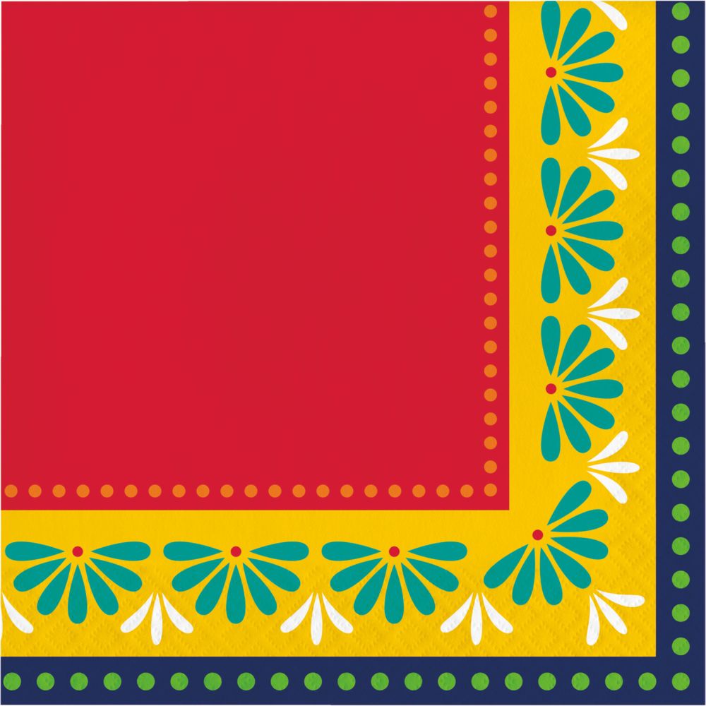 Fiesta Pottery Lunch Napkins Party at Lewis Elegant Party Supplies