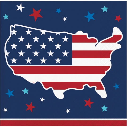Freedom Fireworks Beverage Napkins - Thumbnail 2