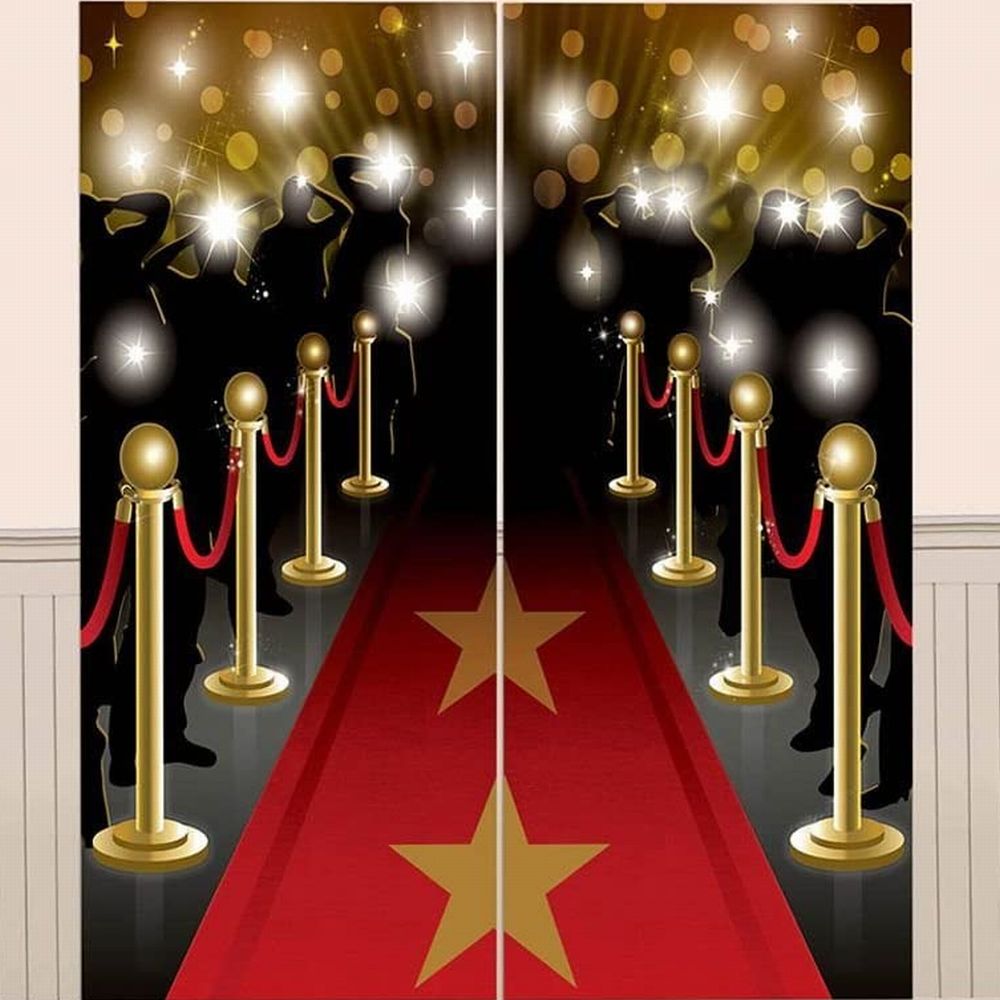 Hollywood Red Carpet Scene Setter Backdrop Party at Lewis Elegant