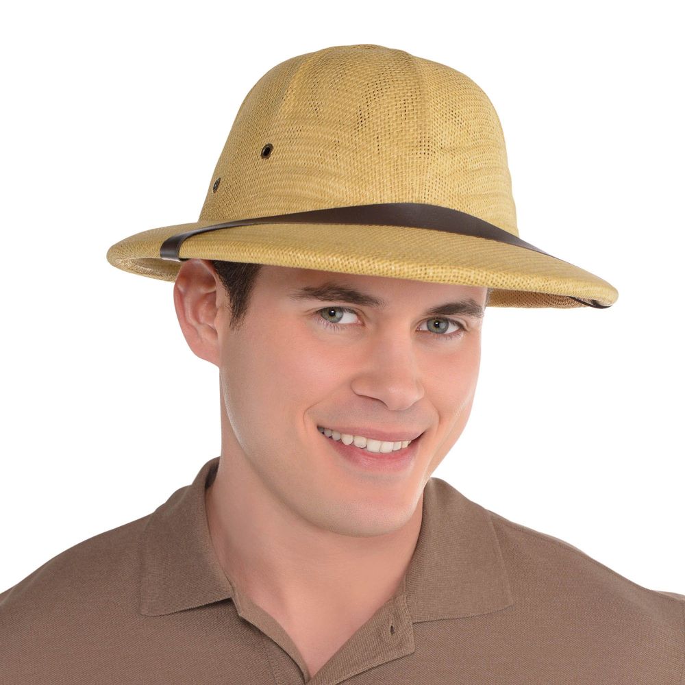 Deluxe Safari Pith Helmet Party at Lewis Elegant Party Supplies