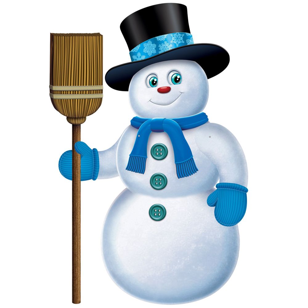 Jointed 3-Foot Snowman: Party at Lewis Elegant Party Supplies, Plastic ...