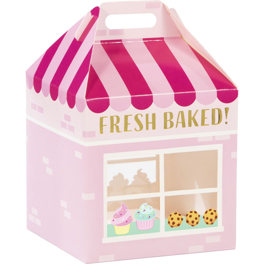 Bakery Sweets Foil Treat Boxes Party at Lewis Elegant Party Supplies