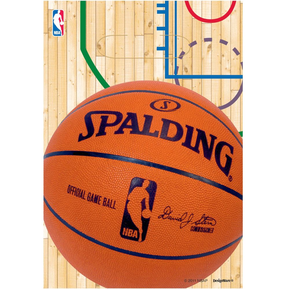 Spalding Basketball Favor Bags Party at Lewis Elegant Party Supplies