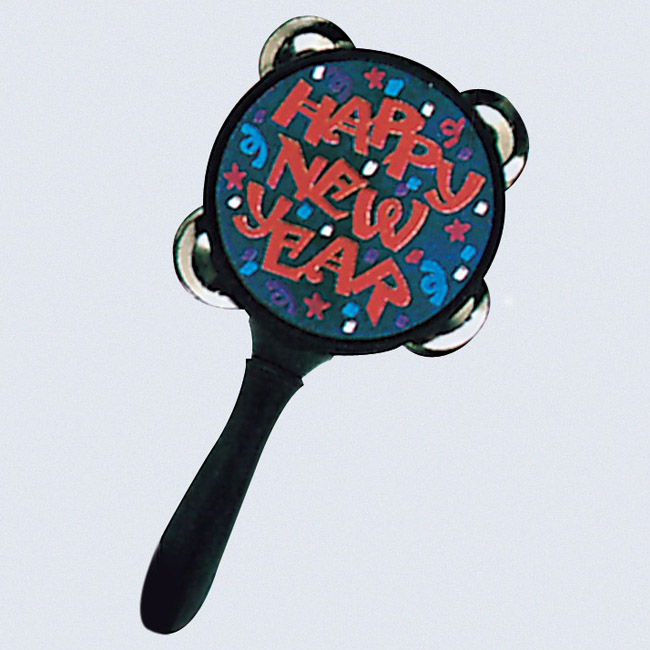 New Year Tambourine Party at Lewis Elegant Party Supplies, Plastic