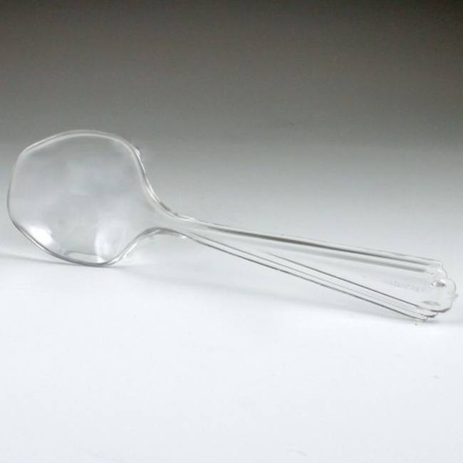 Plastic Serving Spoon 10inch Clear Party at Lewis Elegant Party