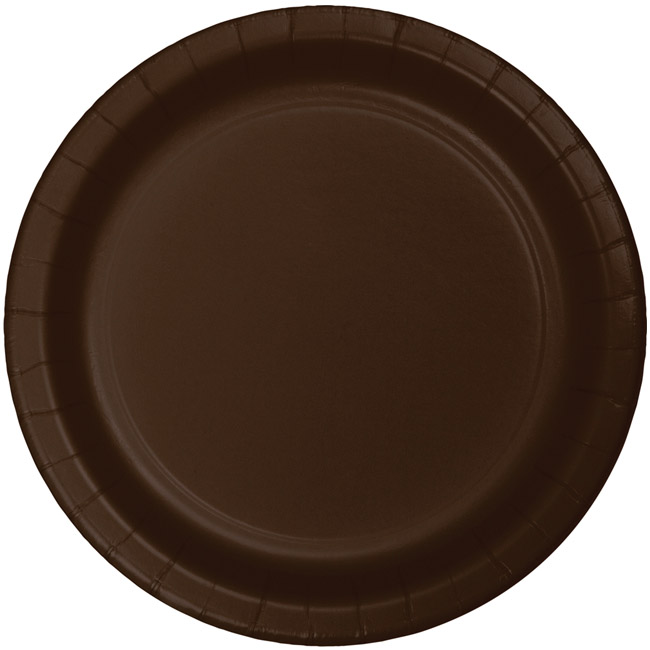 Brown Heavy Duty 10inch Paper Plates Party at Lewis Elegant Party