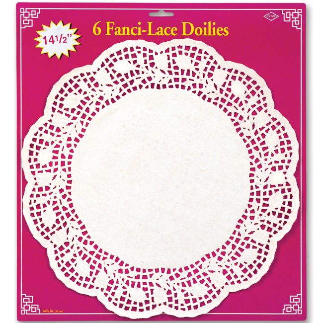 FanciLace 14.5inch Doilies Party at Lewis Elegant Party Supplies