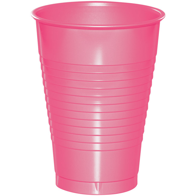 Candy Pink Premium 16 oz Plastic Cups: Party at Lewis Elegant Party  Supplies, Plastic Dinnerware, Paper Plates and Napkins