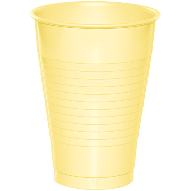Yellow Premium 16 oz Plastic Cups Party at Lewis Elegant Party