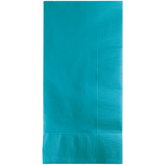 Bermuda Blue Paper Dinner Napkins Party at Lewis Elegant Party