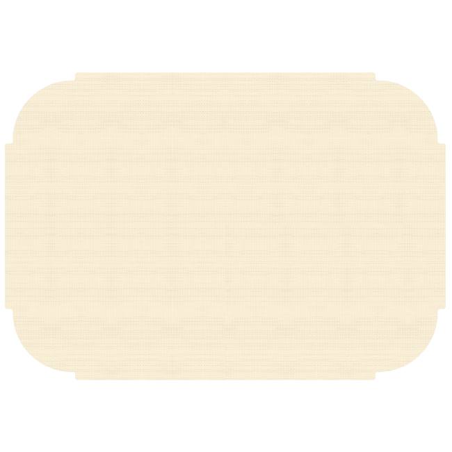 Ivory Linenized Paper Placemats Party at Lewis Elegant Party Supplies