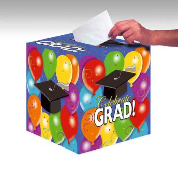Grad Balloons Card Collection Box: Party at Lewis Elegant Party ...