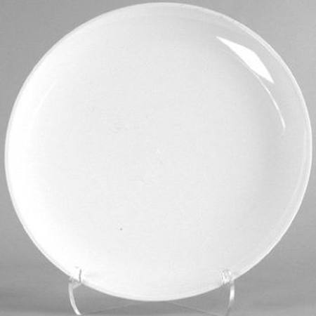 White Round Plastic Serving Platter 18, Round Serving Tray Big With Lid