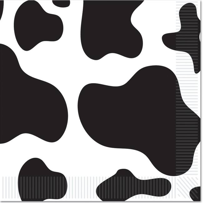 teleties cow print