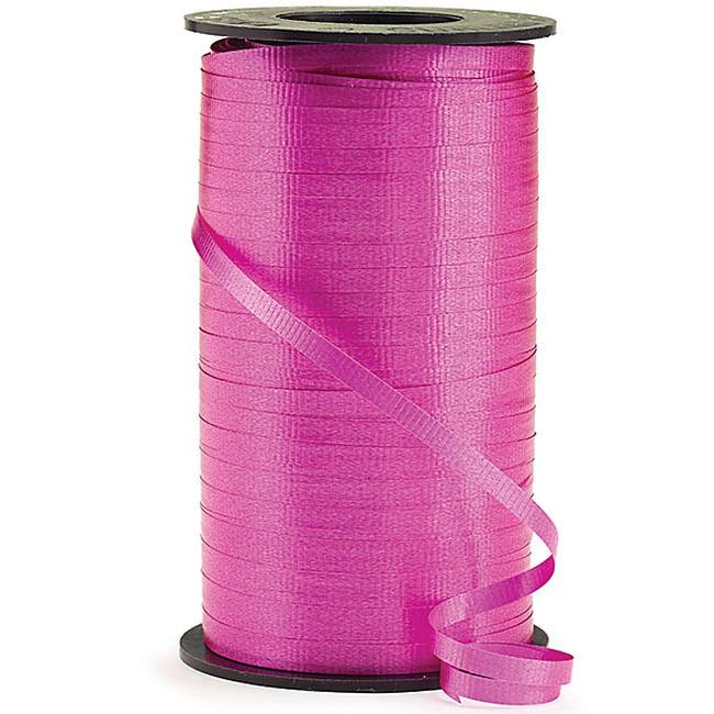 Magenta Curling Ribbon Party at Lewis Elegant Party Supplies, Plastic