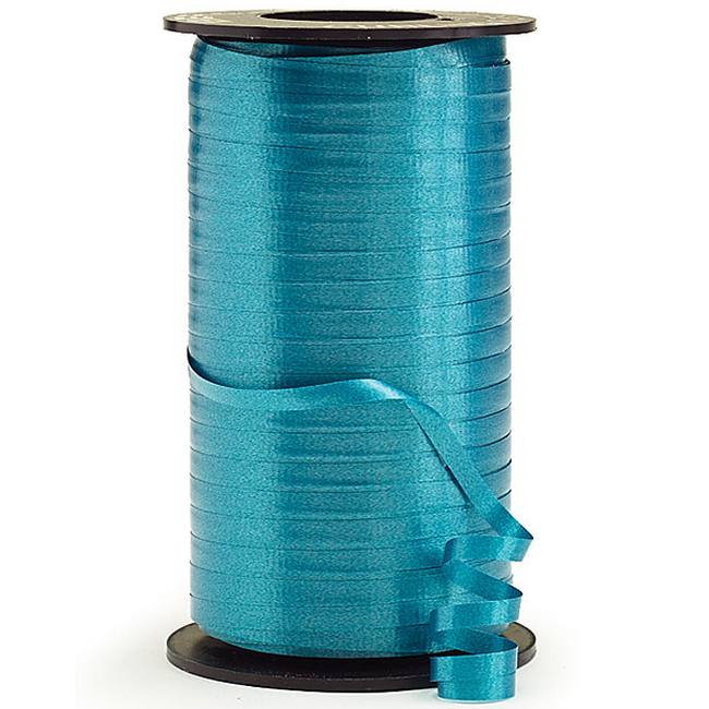 Teal Curling Ribbon Party at Lewis Elegant Party Supplies, Plastic