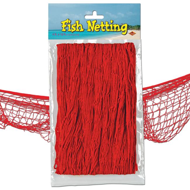 Fish Netting (Red)