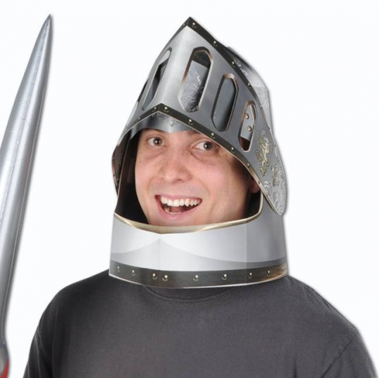 Cardboard Knights Helmet: Party at 
