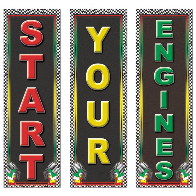 Start Your Engines Racing Cutouts Party at Lewis Elegant Party