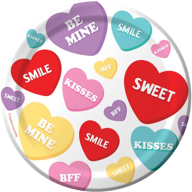 Candy Sweets 7inch Plates Party at Lewis Elegant Party Supplies
