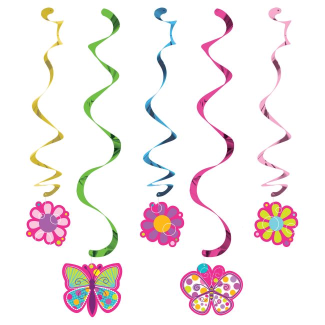 Butterfly Sparkle Hanging Danglers: Party at Lewis Elegant Party ...