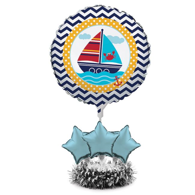 Ahoy Matey Nautical Balloon Centerpiece Kit: Party at Lewis