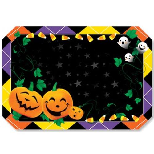 Seasonal Occasions Halloween Ghosts Paper Placemats Party at Lewis