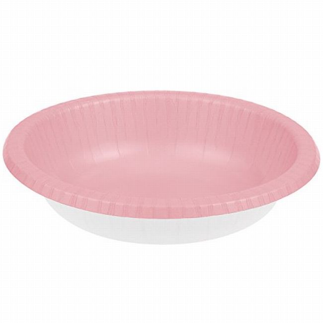 Pink 20 oz Paper Bowls Party at Lewis Elegant Party Supplies, Plastic Dinnerware, Paper Plates