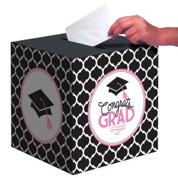 Glamorous Grad Card Collection Box: Party at Lewis Elegant Party ...