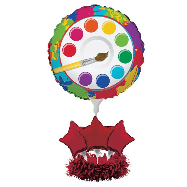 Art Party Balloon Centerpiece Kit