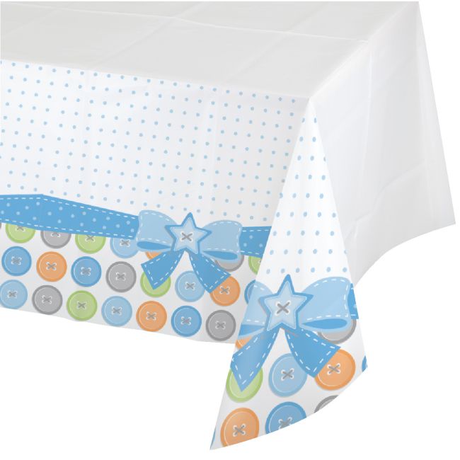 Tovaglia Di Plastica One Is Fun Con Bordo Stampato: 137 X 259 Cm, Perfetta Per Feste A Tema E Compleanni. Proteggi La Tavola Con Stile, Coordinata Con Altri Articoli. - 6