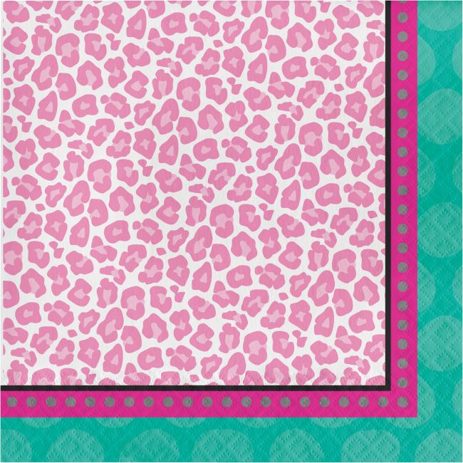 Sparkle Spa Lunch Napkins Party At Lewis Elegant Party Supplies