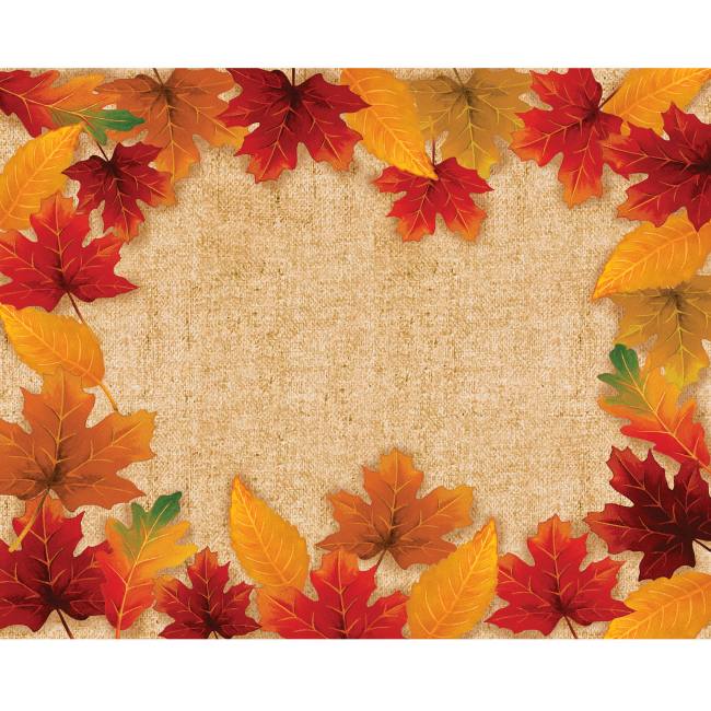 Fall Leaves Paper Placemats Party at Lewis Elegant Party Supplies