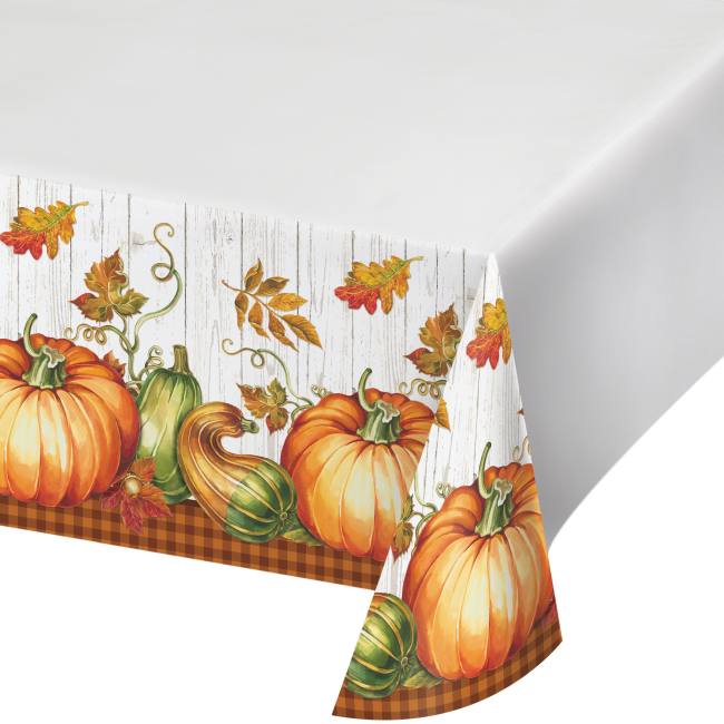 Harvest Plenty Plastic Tablecloth Party At Lewis Elegant Party Harvest plenty plastic tablecloth party at lewis elegant party