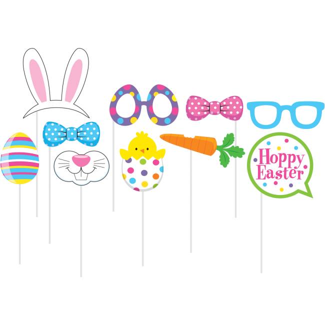 Easter Photo Booth Props Party at Lewis Elegant Party Supplies